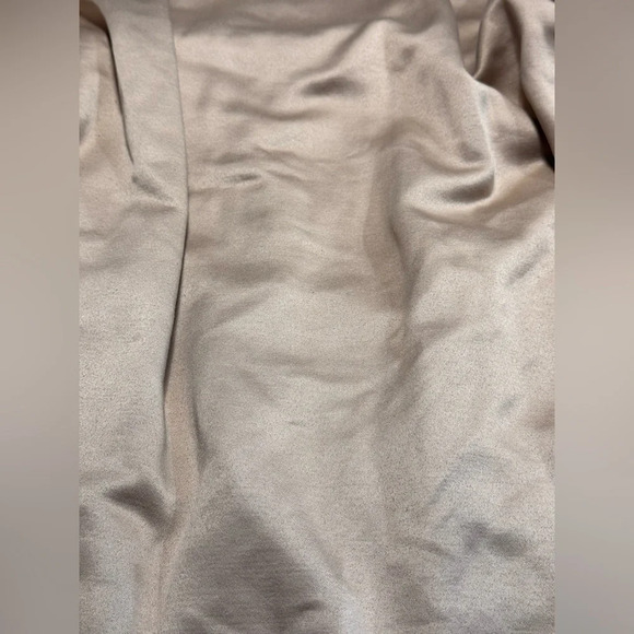 Calvin Klein Trench Coat Womens LRG Khaki Belted Double Breasted Water Resistant - Picture 6 of 11
